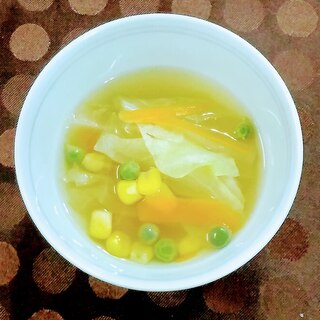 野菜のコンソメスープ